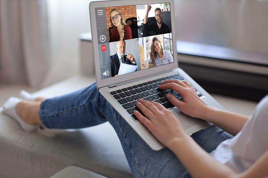 Teleconference software from home