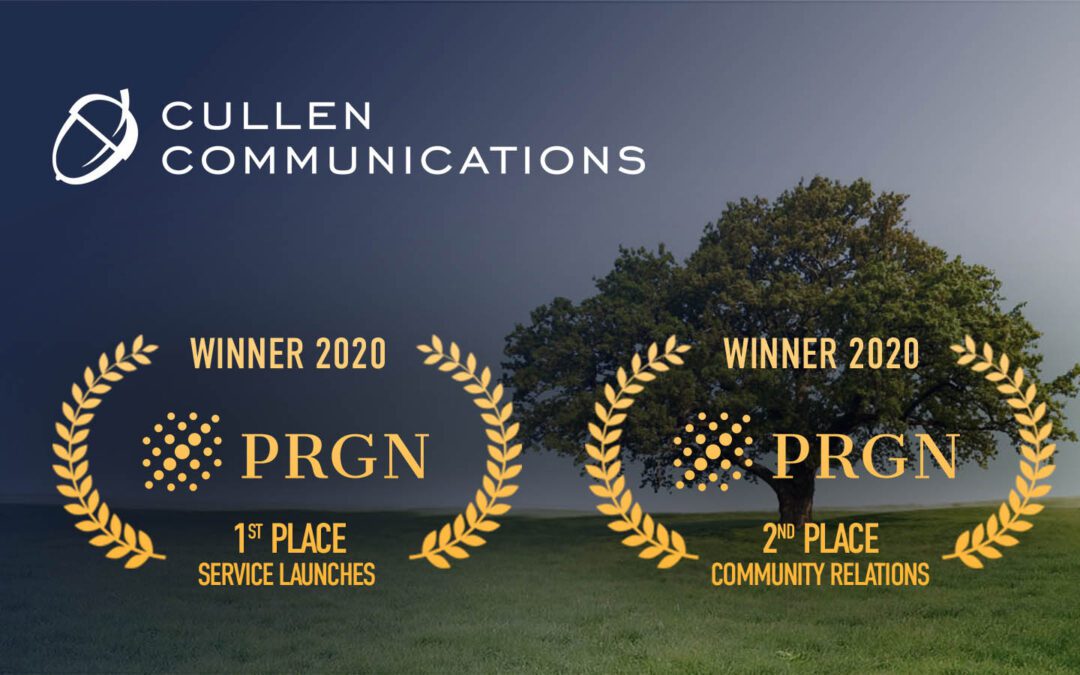 PRGN 2020 Best Practices Awards: Cullen Communications Scoops Multiple Wins