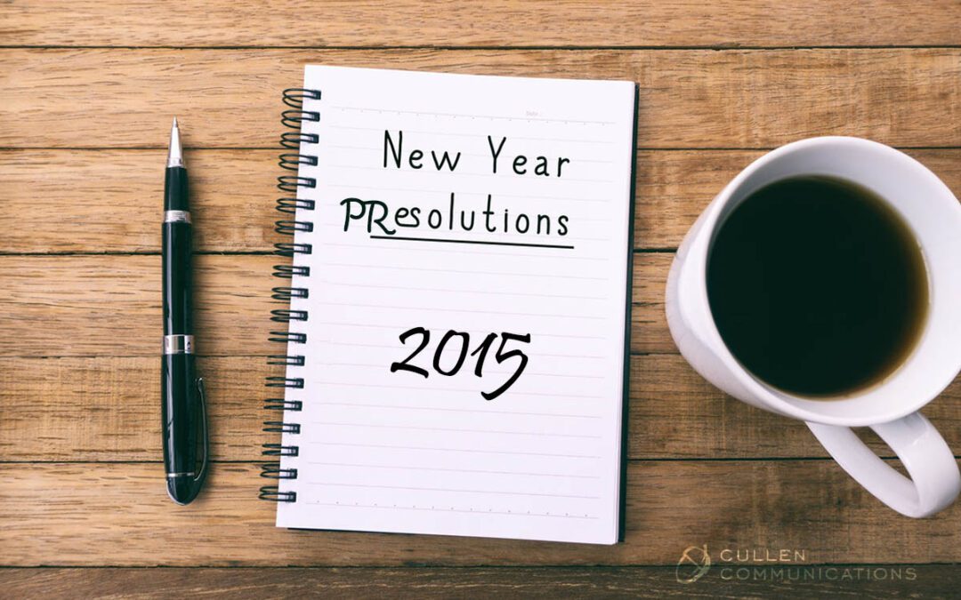 5 New Year PR-esolutions for 2015