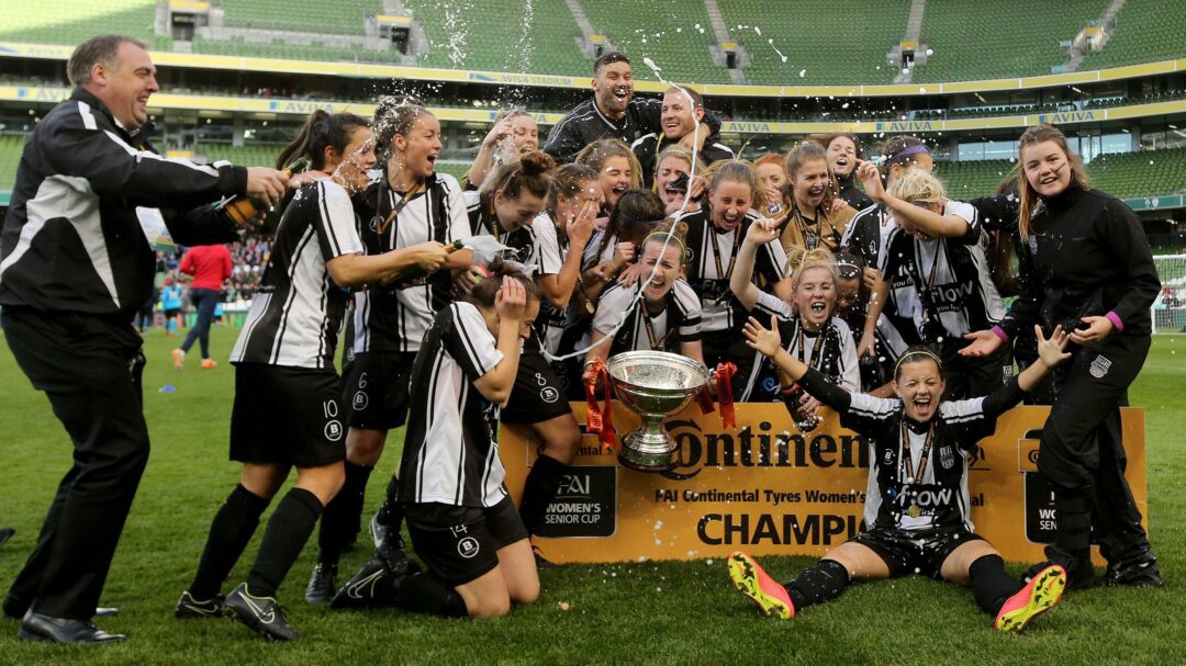 FAI Continental Tyres Women’s Cup Champions 2014 - Raheny United