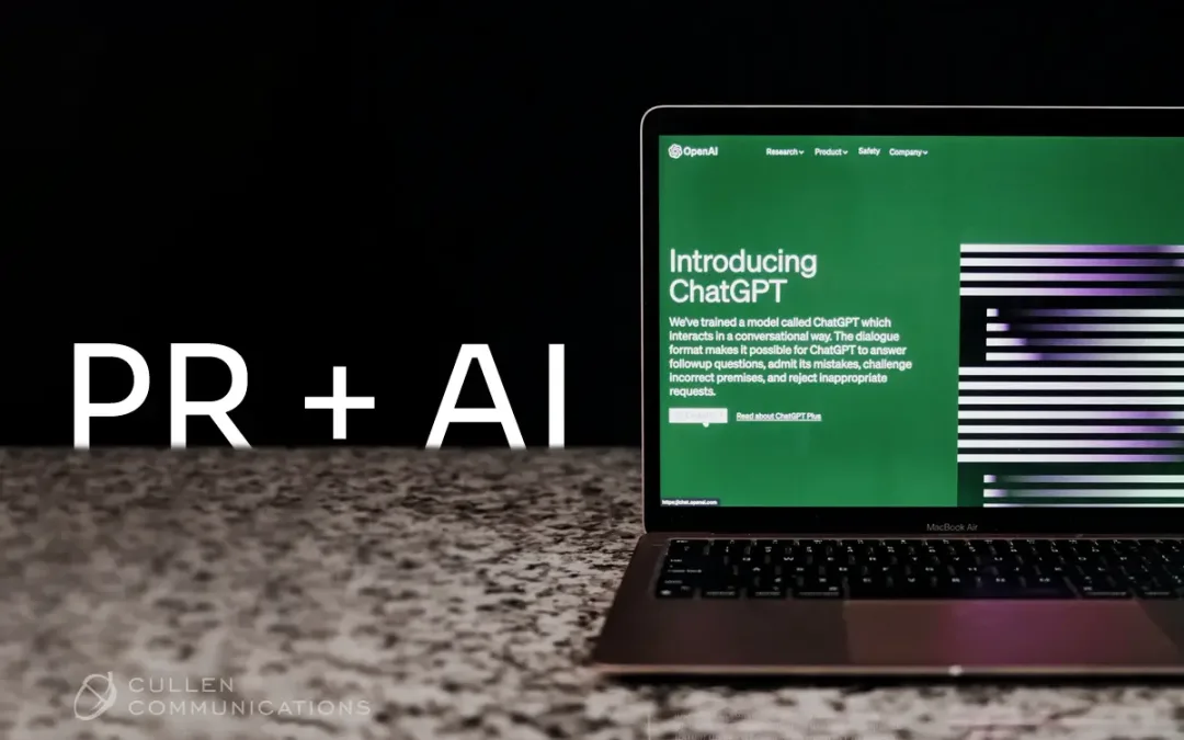 ChatGPT and AI in PR: Catalyst for Industry Transformation or Cause for Concern?