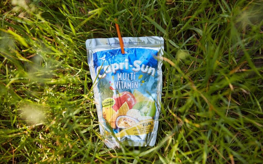 Launch of Capri Sun fruit snack pouch in Irish market