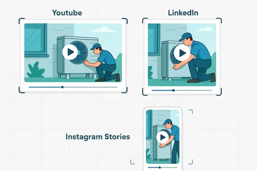 Cullen Communications - multi size video for LinkedIn Instagram YouTube
